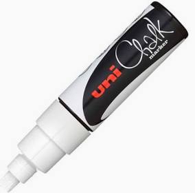 uni-Ball Chalk Pens PWE-8  Choice of 10 Colours