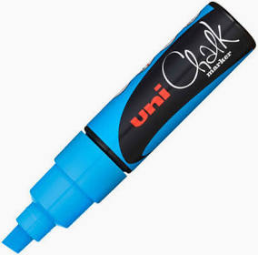 uni-Ball Chalk Pens PWE-8  Choice of 10 Colours