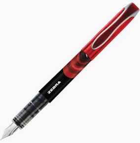 Zebra Plume Fountain Pen