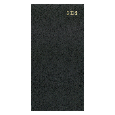 Pocket Diary Week To View Black