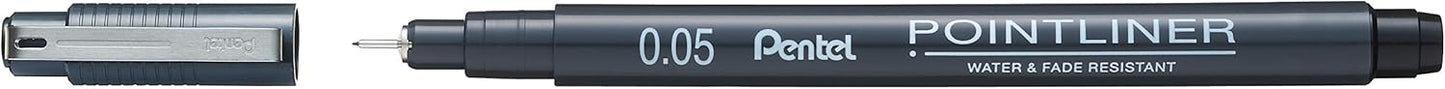 Pentel Pointliner Drawing Pens 0.03 - 1mm