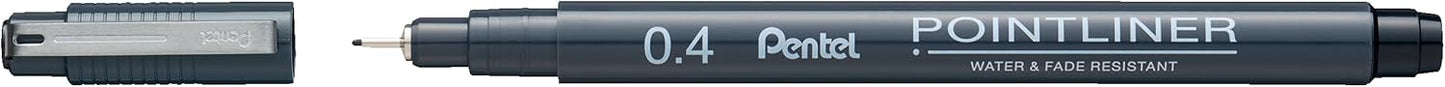 Pentel Pointliner Drawing Pens 0.03 - 1mm
