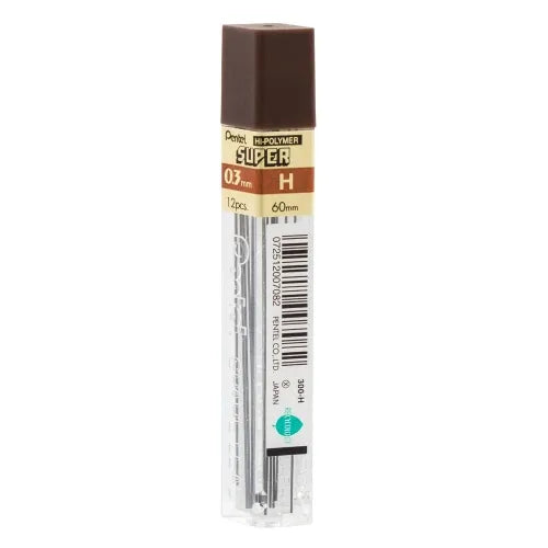 Pentel Super Hi-Polymer Leads - Buy 2 Get a Third Free on all Refill Leads
