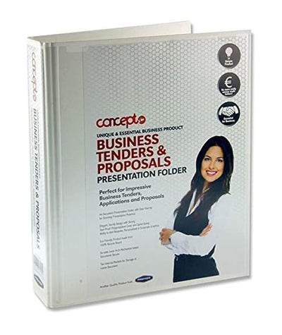 2 Ring Presentation Binder White