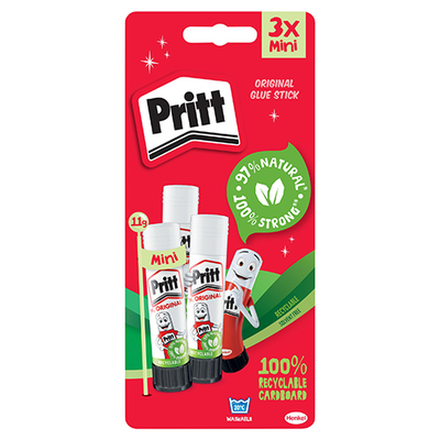 Pritt Stick 11g Pack of 3