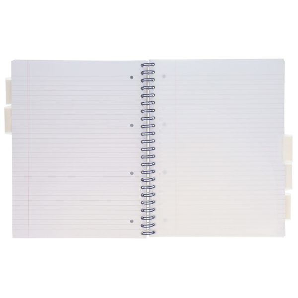 Premtone A4 5 Subject Notebook Choice of Colour