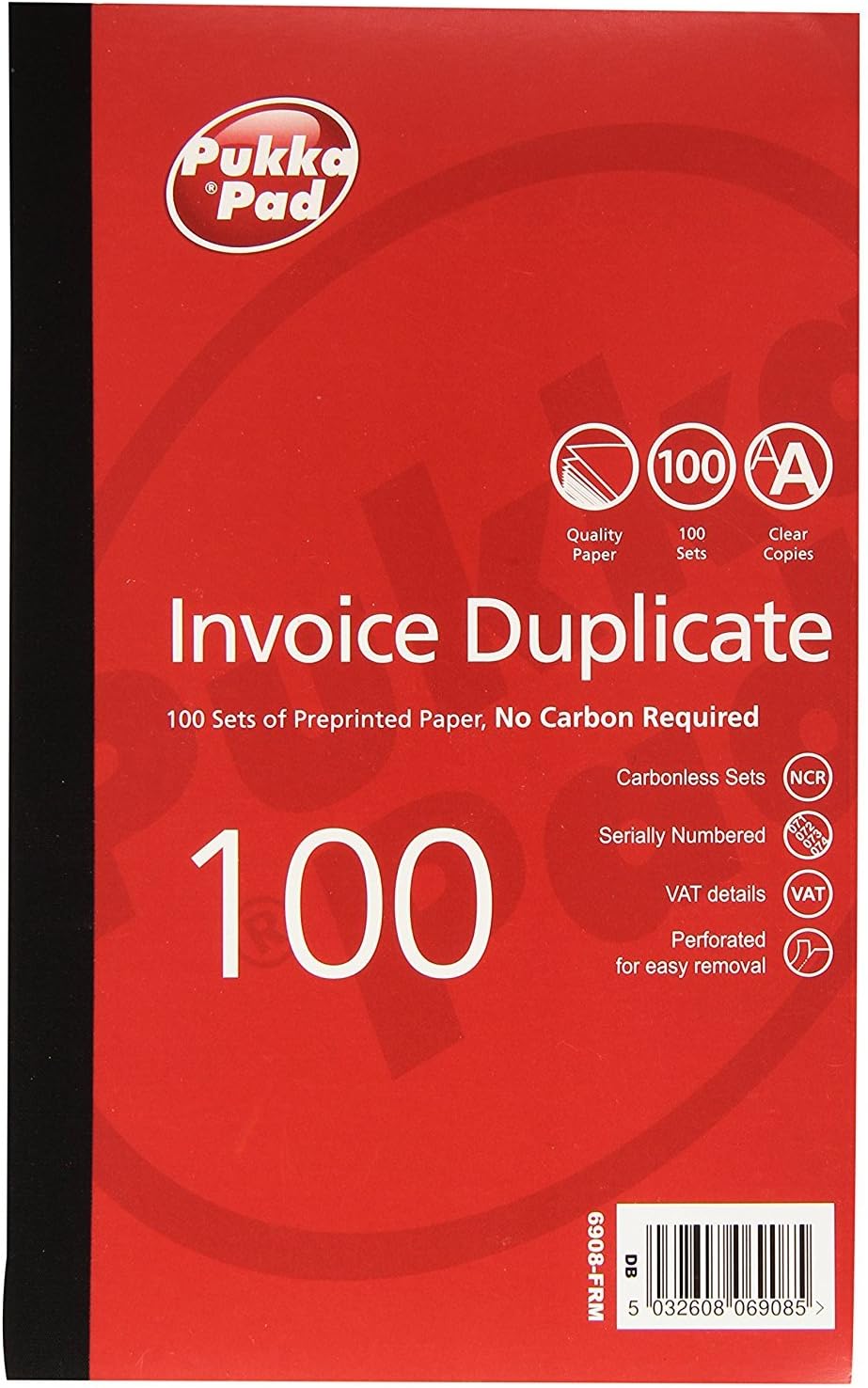 Duplicate Invoice Book Carbonless