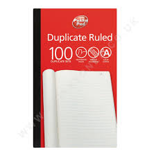 Duplicate Invoice Book Carbonless