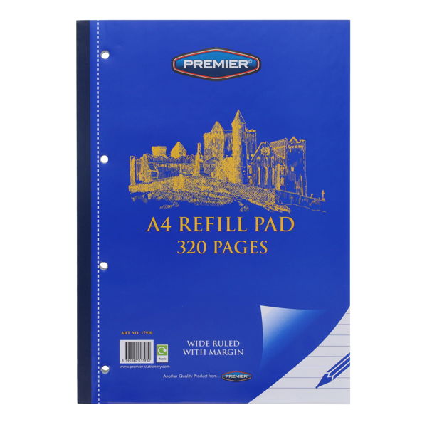 Concept Office 320 Pages A4 White Refill Pad Side Bound