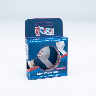 STIX2 Mini Craft Glue Dots - Permanent - 6mm - 300 dots