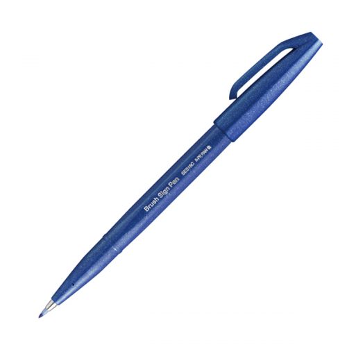 Pentel Brush Sign Pen SES15C - Brush Nib - Fibre Tip