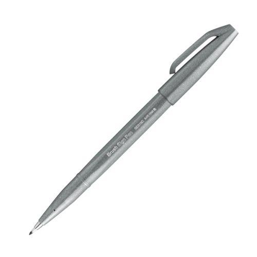 Pentel Brush Sign Pen SES15C - Brush Nib - Fibre Tip