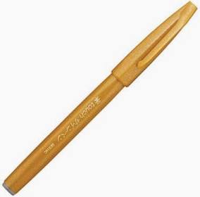Pentel Brush Sign Pen SES15C - Brush Nib - Fibre Tip
