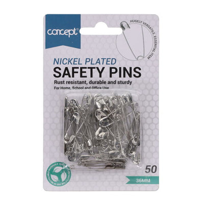 Premier Stationery Safety Pins Pack - 50