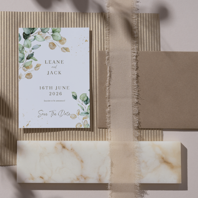 A5 or A6 Flat Invitations