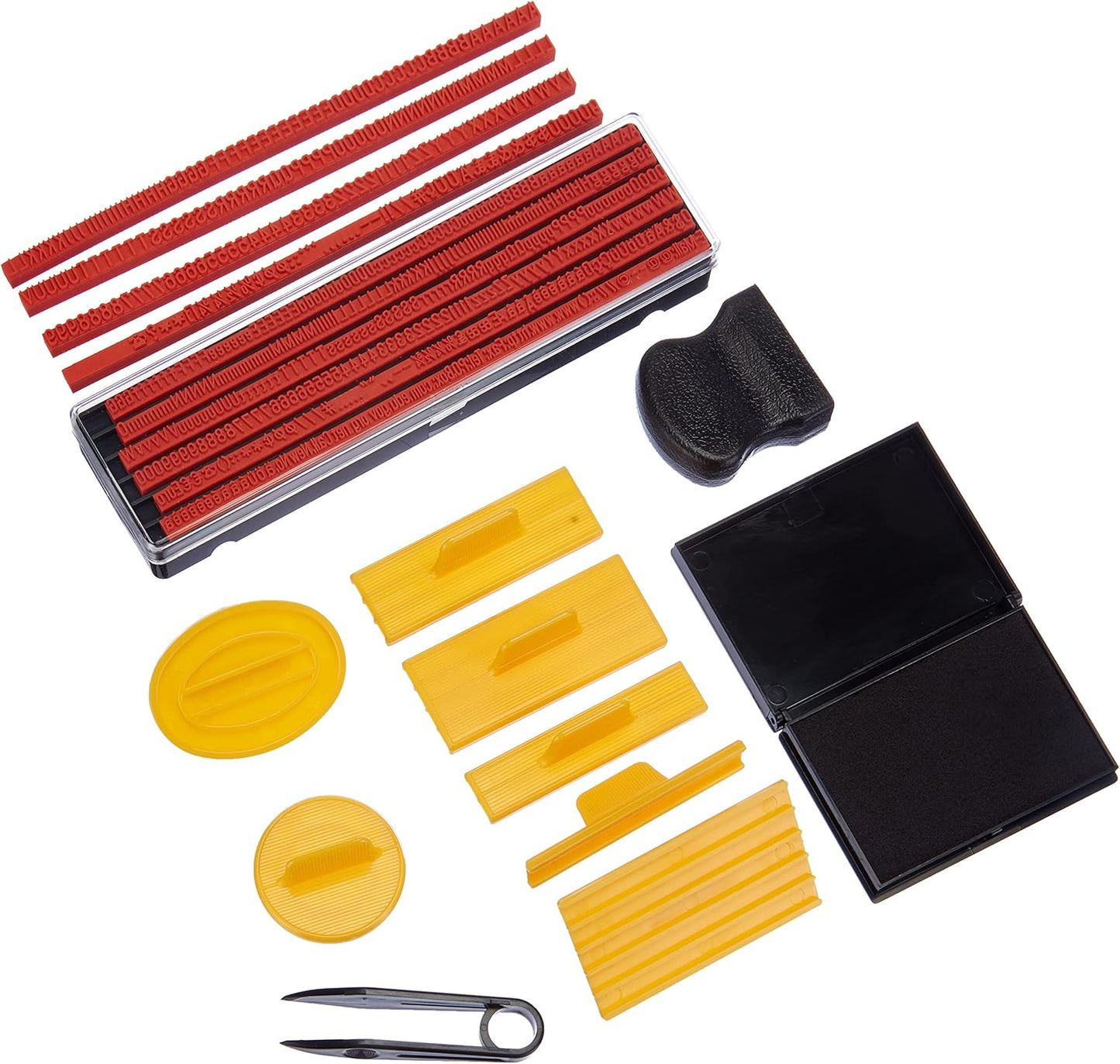 Shiny S-200 DIY Printing Kit 4mm and 5mm Characters - DIY Rubber Stamp Kit
