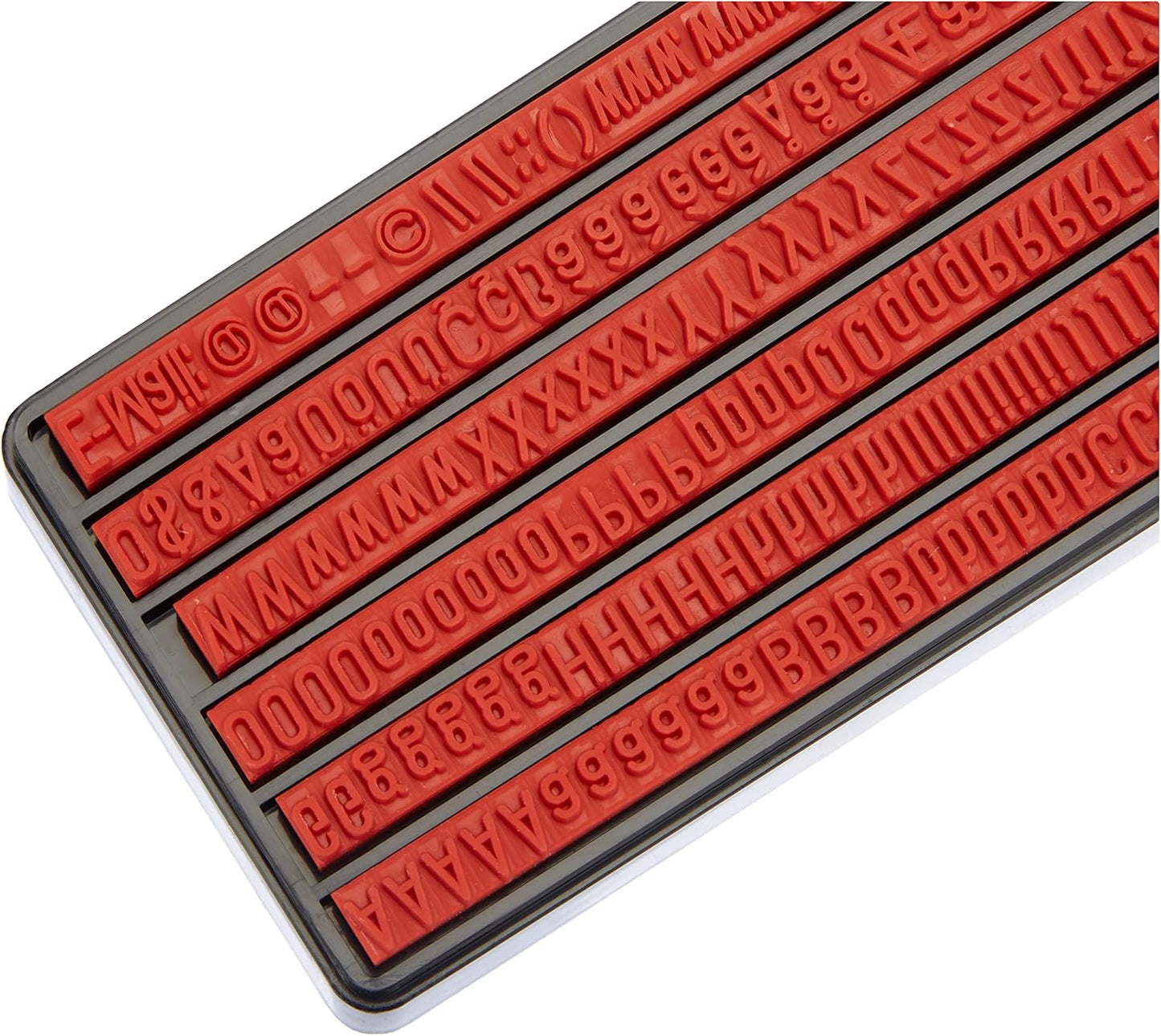 Shiny S-200 DIY Printing Kit 4mm and 5mm Characters - DIY Rubber Stamp Kit