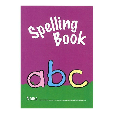 A6 Spelling Practice Book