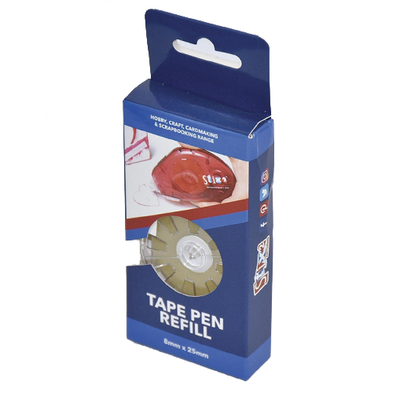 Stix2 High Tack Tape Runner Permanent Refill 8mm x 25mm