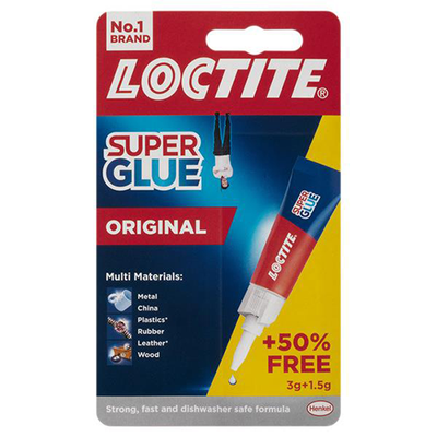Loctite 3.5g (+1.5g)  Precision Superglue + 50% Extra Free