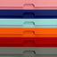 Fragrance Sample Storage and Display Box with 14 x 5ml Empty Vials - 6 Colour Choice