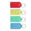 Name Tag Keyrings Pack of 4