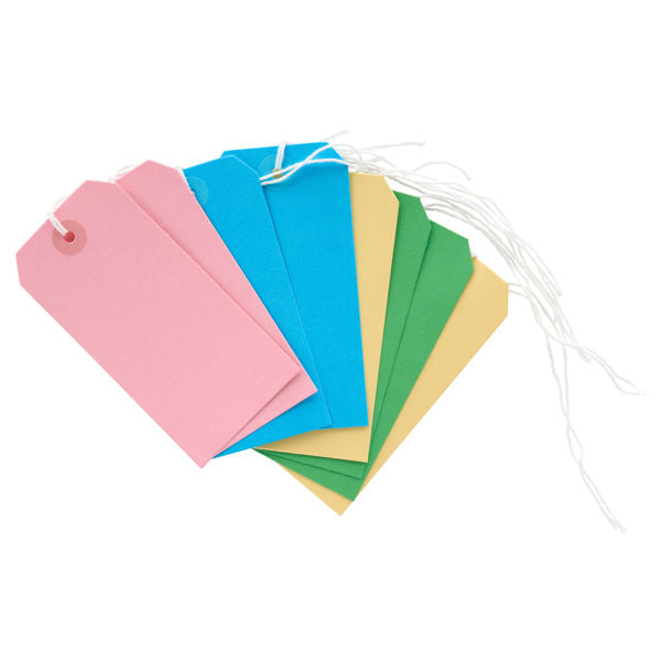Luggage Labels Strung Tags Pack of 8