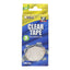 2 Pack of 19mm x 30m Clear Tape