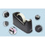 Rapesco Germ-Savvy Antibacterial 500 Heavy Duty Tape Dispenser Black