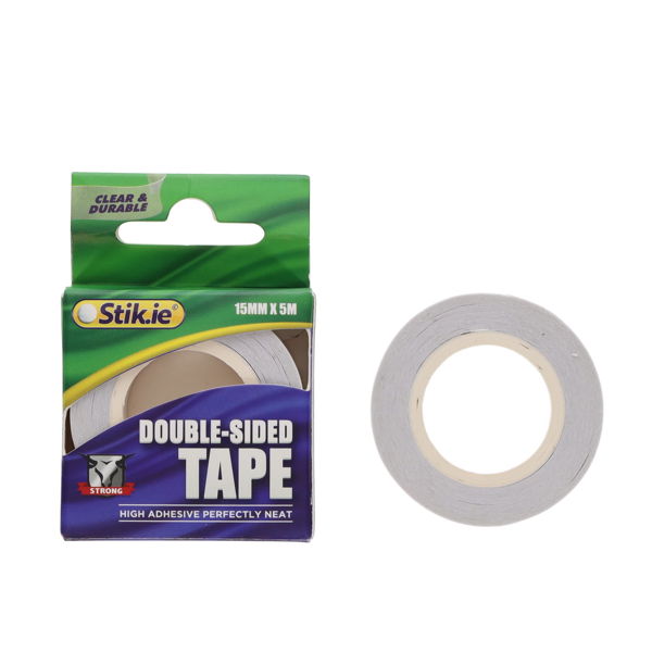 Stik.ie Double Sided Permanent Tape 15mm x 5m