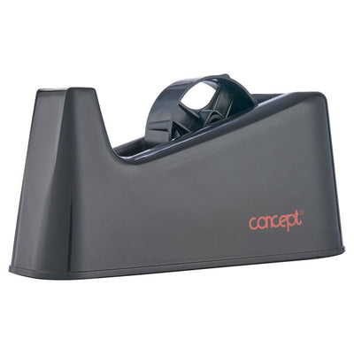 Tape Dispenser for Small and Large Rolls of Tape - Black