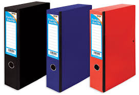 Tiger Foolscap Box Files