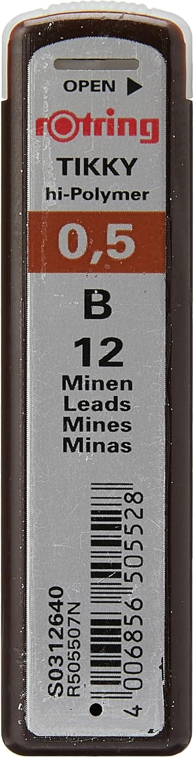rOtring Tikky Hi-Polymer Leads  - Buy 2 Get a Third Free on all Refill Leads