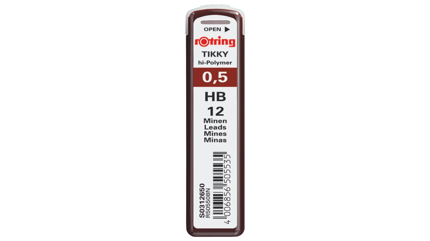 rOtring Tikky Hi-Polymer Leads  - Buy 2 Get a Third Free on all Refill Leads