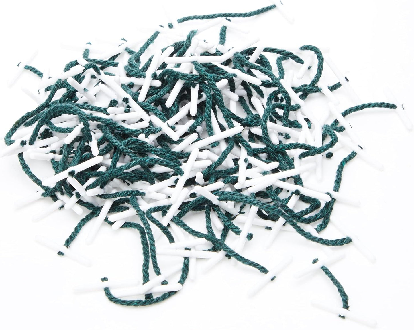 Essential Green Treasury Tags With Plastic Ends - Boxes of 100
