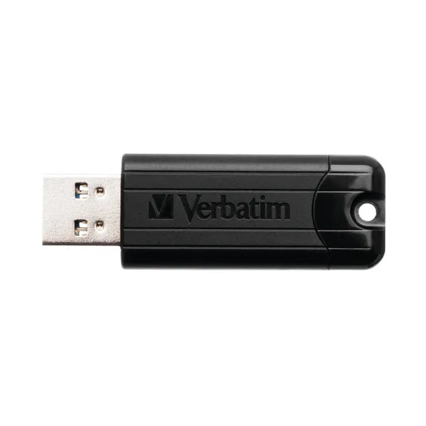 Verbatim Black Pinstripe 64GB USB 3.0 Flash Drive