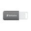 Verbatim Databar USB Drive USB 2.0 128GB Grey