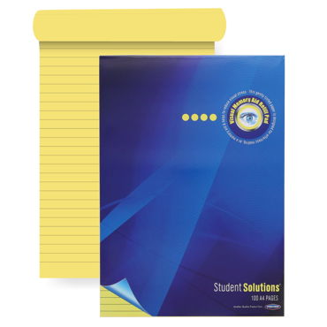 Student Solutions A4 Visual Memory Pads 6 Colour Choice