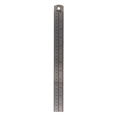 Stainless Steel Straight Edge Ruler - 12" 300mm 30cm