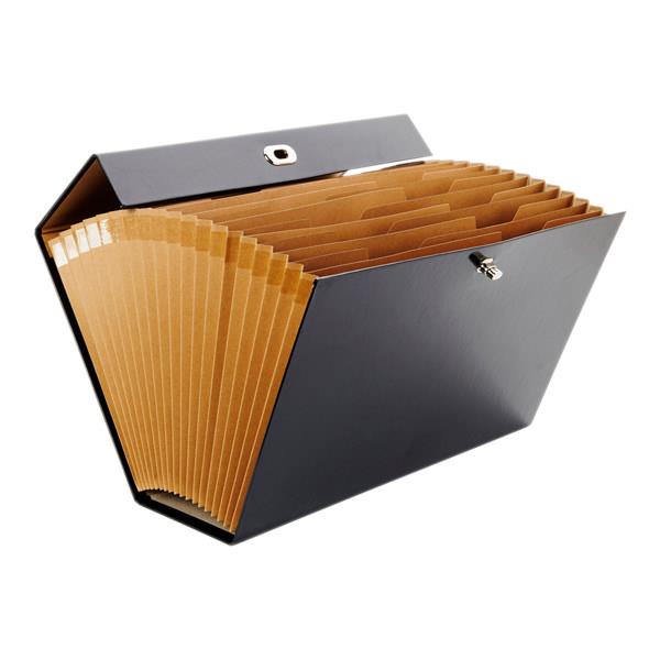 19 Pocket Foolscap Expanding File Carry Case