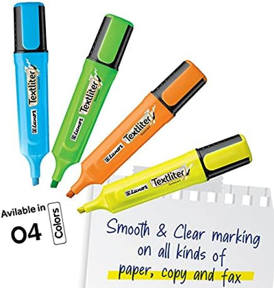 Whitebox Highlighters Assorted [Pack of 4]