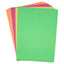 A3 160gsm Coloured Card 20 Sheets - Fluorescent Assorted
