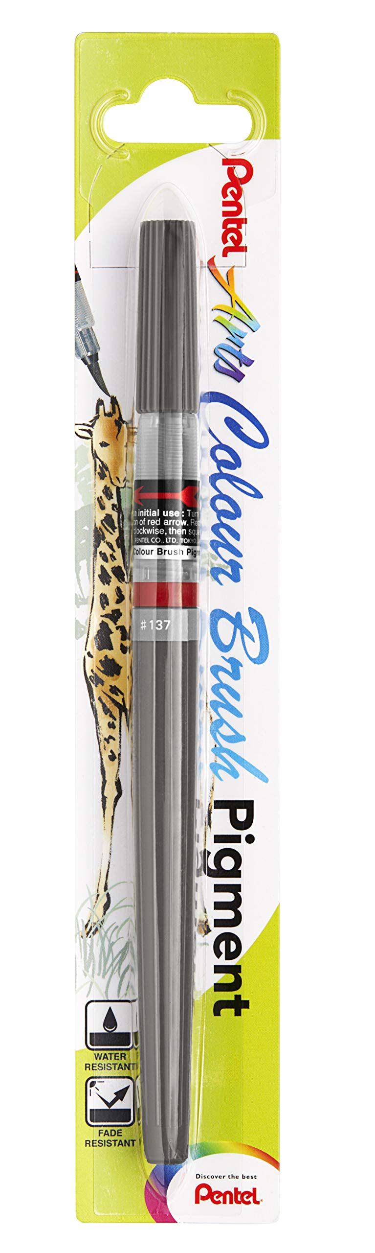 Pentel Colour Brush Pigment