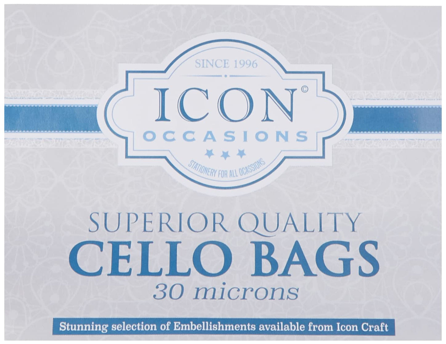 Icon A4 Self Seal Cello Bag Pack of 25