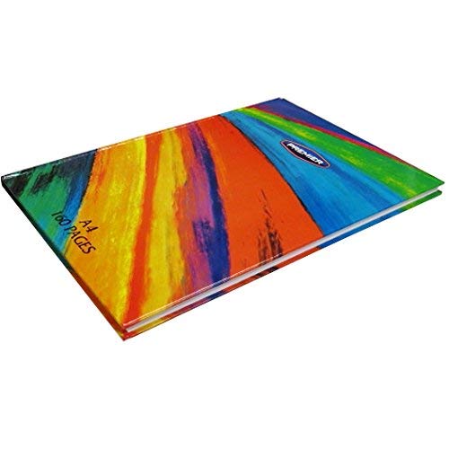 A4 Rainbow Hardcover Notebook