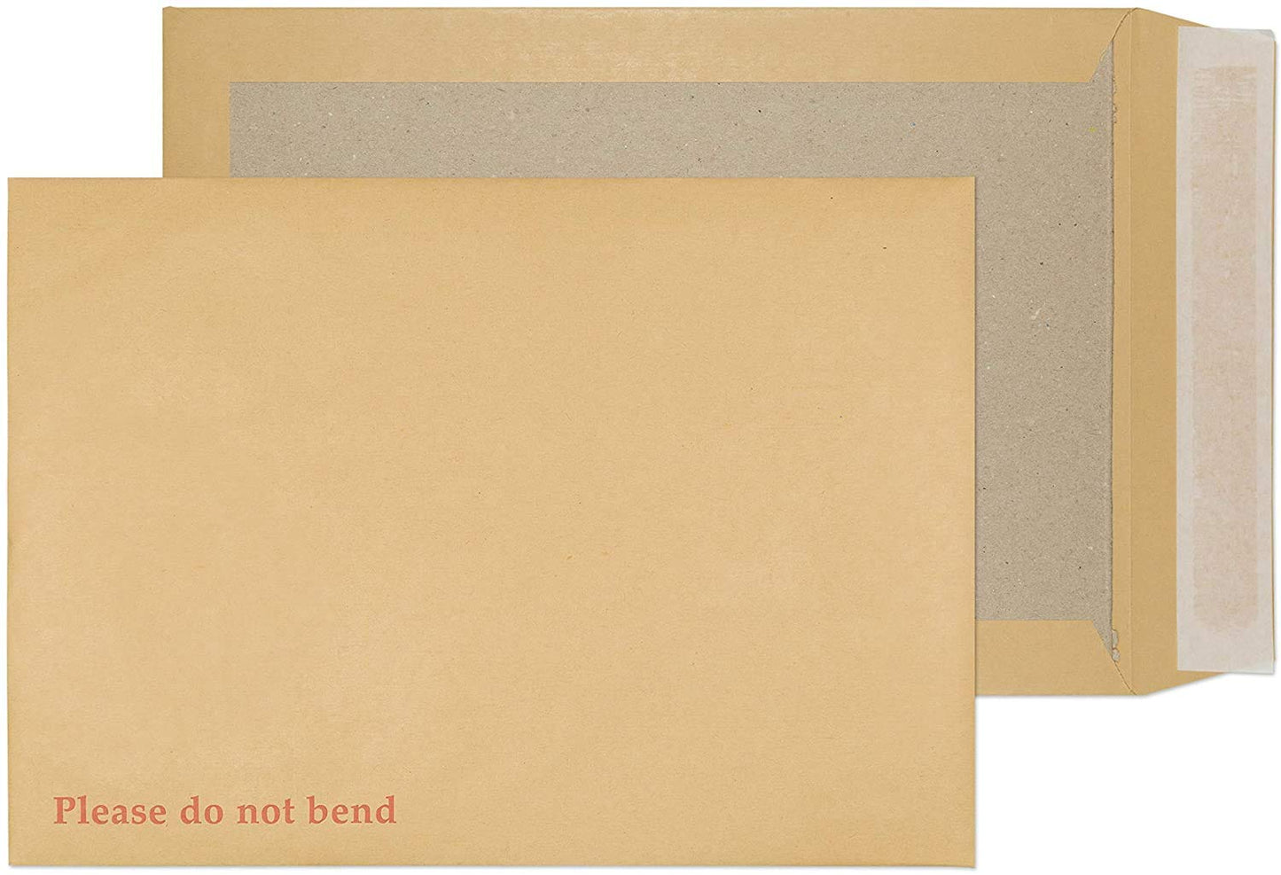 C5 Manilla Hardback Boardback Peel & Seal DO NOT Bend Pocket Envelopes