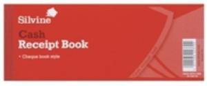 Silvine 233 Receipt Book Counterfoil Chequebook Style