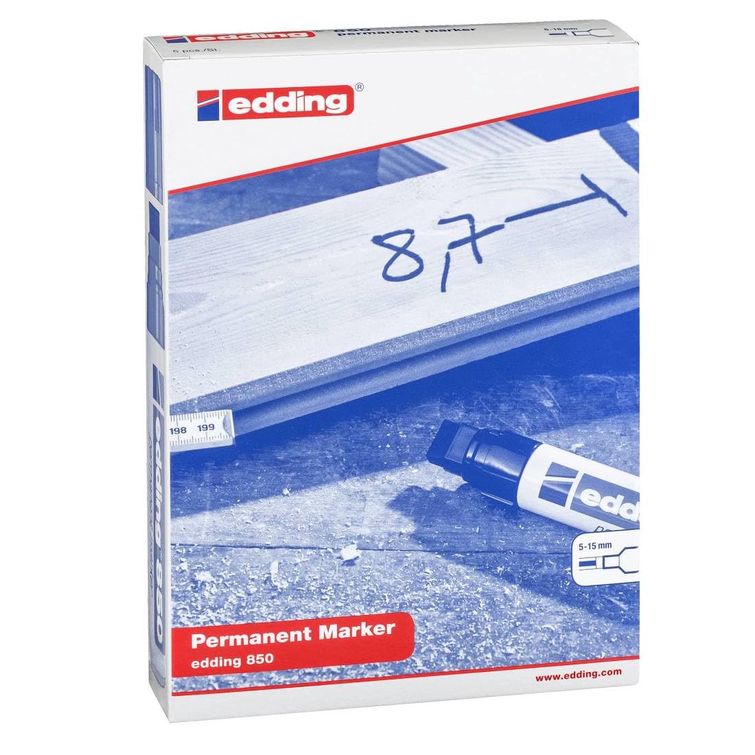 edding 850 Permanent Marker Black Included in Our BUY 2 GET ONE FREE OFFER