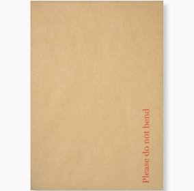 C4 A4 Manilla Hardback Boardback Peel & Seal DO NOT Bend Pocket Envelopes