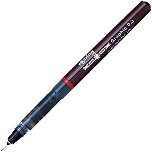 Rotring Tikky Graphic Black Drawing Pens